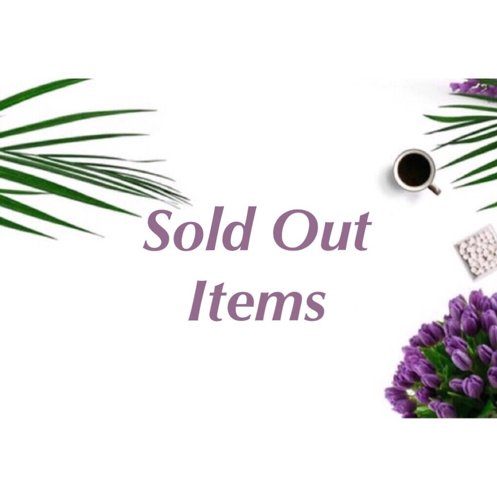 🚫 Sold Out Items 🚫